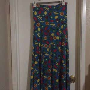LuLaRoe maxi skirt